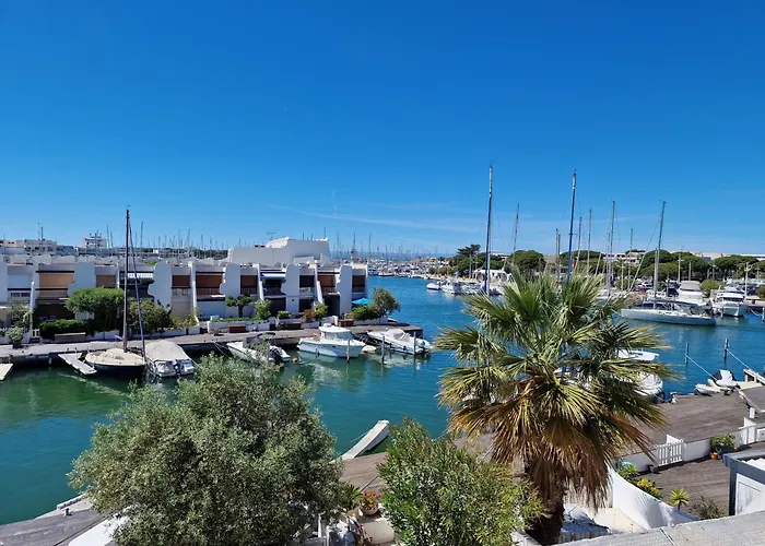Marina Exceptionnelle - 8 Pers - 120 M2 Vue Mer - Suites Parentales - Cinema - Ponton
